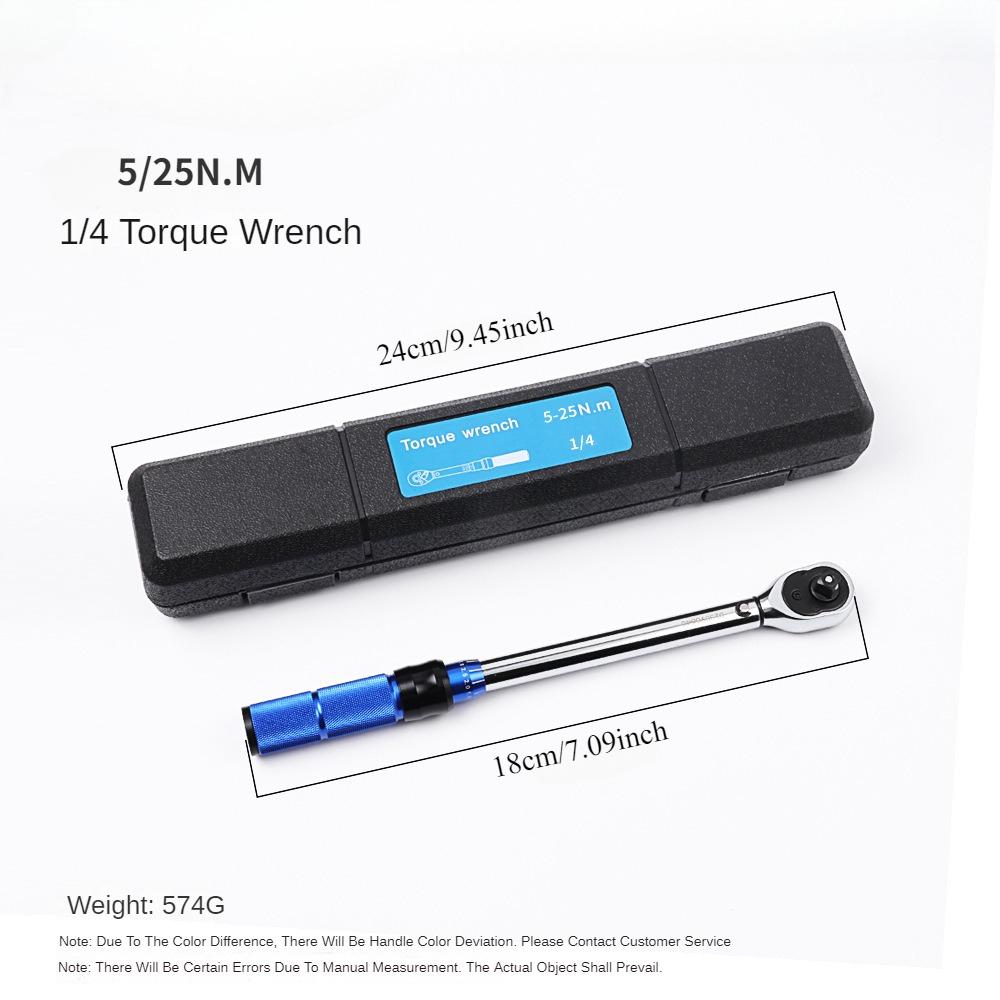 

Digital Torque Wrench 1/4 3/8 1/2 Drive Ratchet Spanner 5-25N.m Precision Mechanical Bicycle Tool