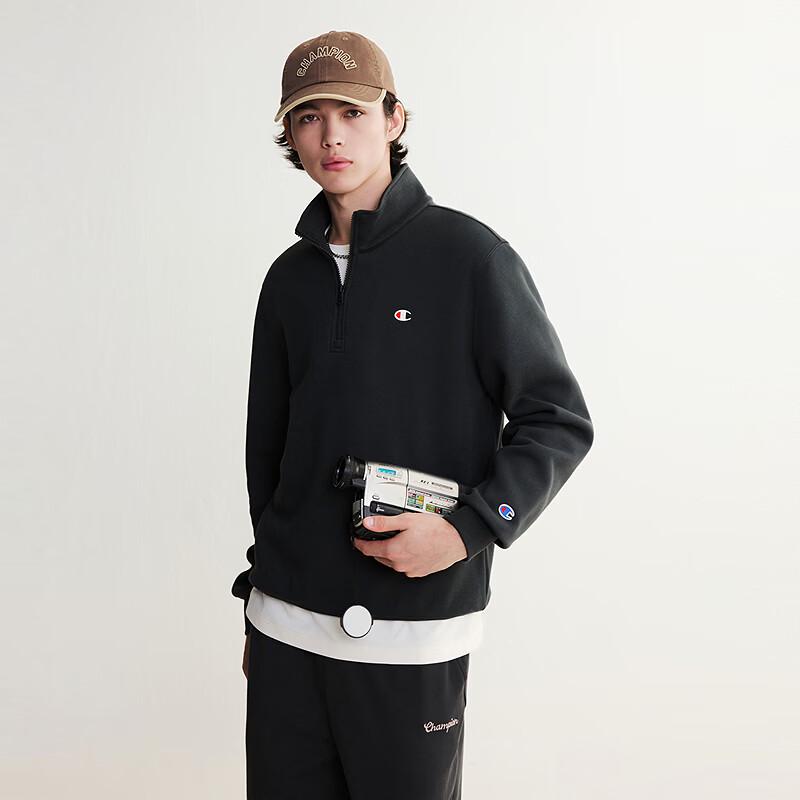 Champion Unisex Halb-Reißverschluss Fleece-Sweatshirt
