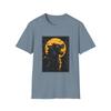 Unisex Softstyle T-Shirt Mens Womens Tees Top – Fierce Werewolf Graphic Tee, Nighttime Monster
