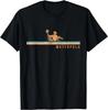 Wasserball Retro Vintage Wasserball Geschenk Unisex T-Shirt