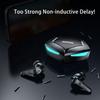 1 Pair P36 Wireless Earphones Ultra Low Latency Stereo Surround Cool Lights HiFi Sound Effect Stable Signal Play Games Ergonomic
