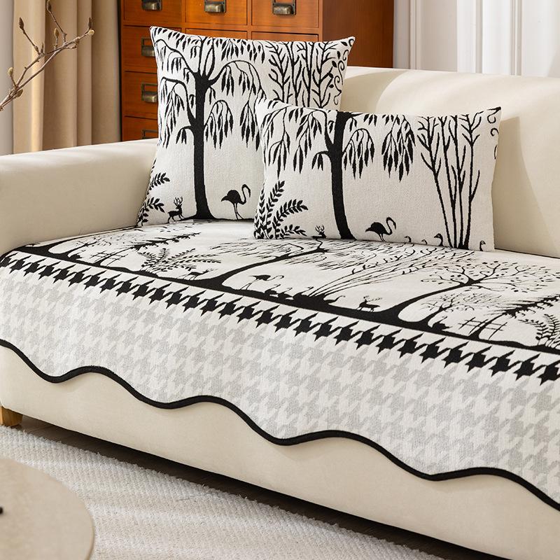 Retro Medieval Sofa Cover New Sofa Towel A Whole All-Inclusive Combination Sofa Cover Sofa