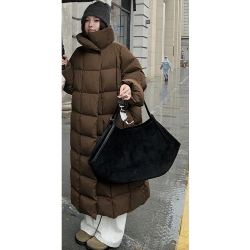 

Новое зимнее хлопковое пальто с воротником-стойкой для женщин, свободное, средней длины, утолщенное хлопковое пальто для невысоких XL