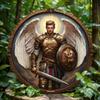 Aluminum Wall Art Angel Warrior Metal Sign Bar Cafe Home Decor Gift