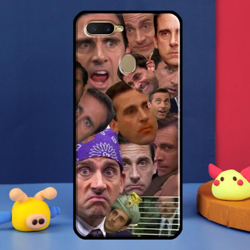 Lazy Scranton The Office Case For Oppo A91 A5 A9 A16 A76 A96 A58 A78 A98 A52 A72 A74 A94 A54 S A57 A77 A15 A17 Cover