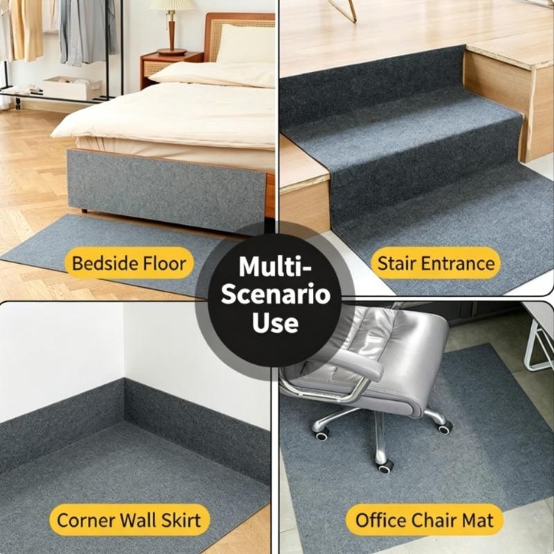 15/20cmX100cm Stair Mats Carpet Strips Treads Non Slip Washable Rug Outdoor for Steps Pads Stairs Mute Floor Pad