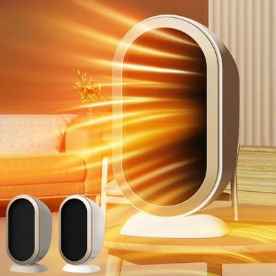 1200W High Power Electric Heater Mini Portable Household Two-speed Adjustment Heating Fan Office Winter Desktop Heater