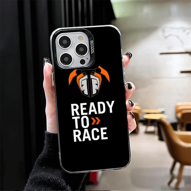 Ready To Race Shockproof Phone Case for iPhone 17 Air 16 16E 15 Pro Max 14 Plus 13 Mini 12 Back Cover Anti Fall Fundas