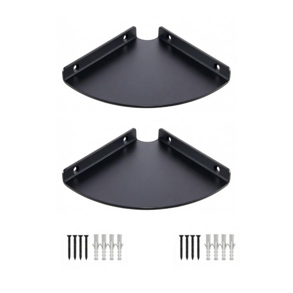 1/2Pcs Wall Mounted Wall Mount Storage Rack Corner Shelf Organizer for Bathroom Shower