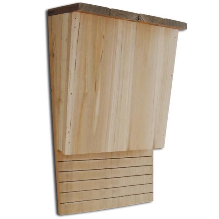 VidaXL Bat House 4 Pcs 22 X 12 X 34 Cm Wood