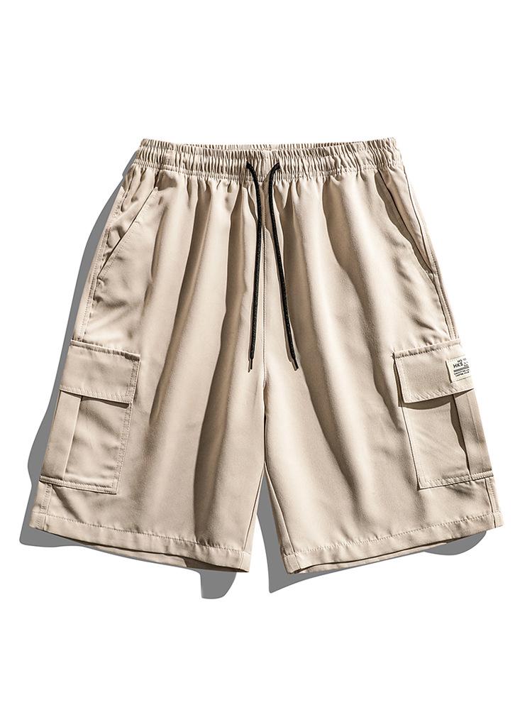 Shorts d'été décontractés multi-poches pour homme - Grande taille disponible