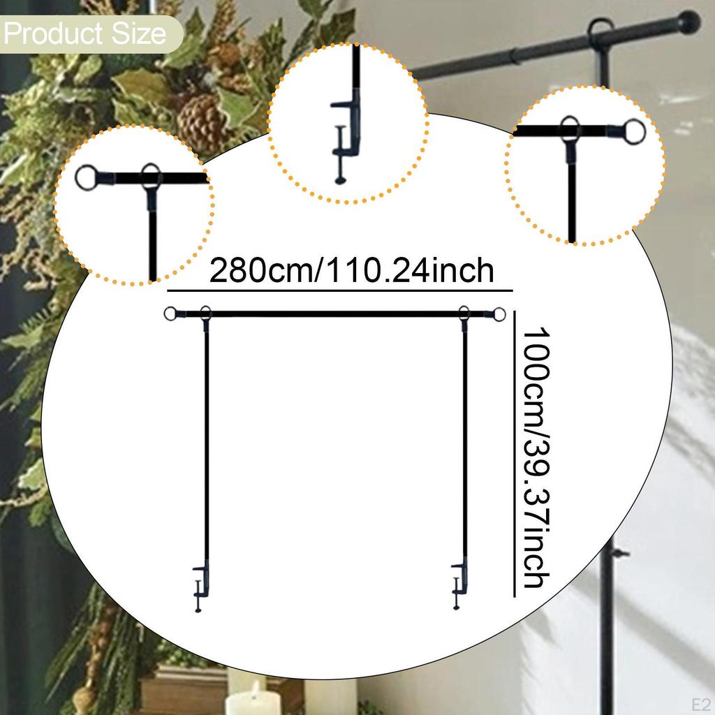 Wedding over The Table Rod Stand Balloon Flower Arch Support Display Adjustable Metal Desktop