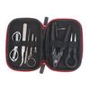 Mini Vape Tool Kit Bag Ceramic Tweezers Pliers Wire Vape Band Coil Jig Cotton Diy Multifunction Tool