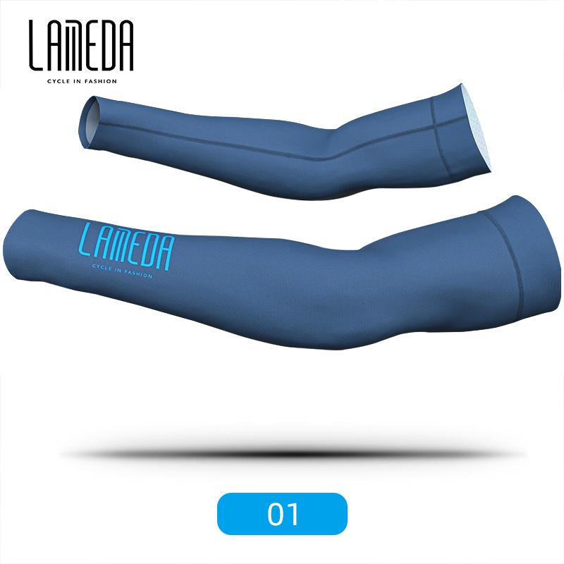LAMBDA Isväv Andningsbar UV-skydd Löpning Armvärmare Fitness Basketboll Armbågsskydd Sport Cykling Armvärmare