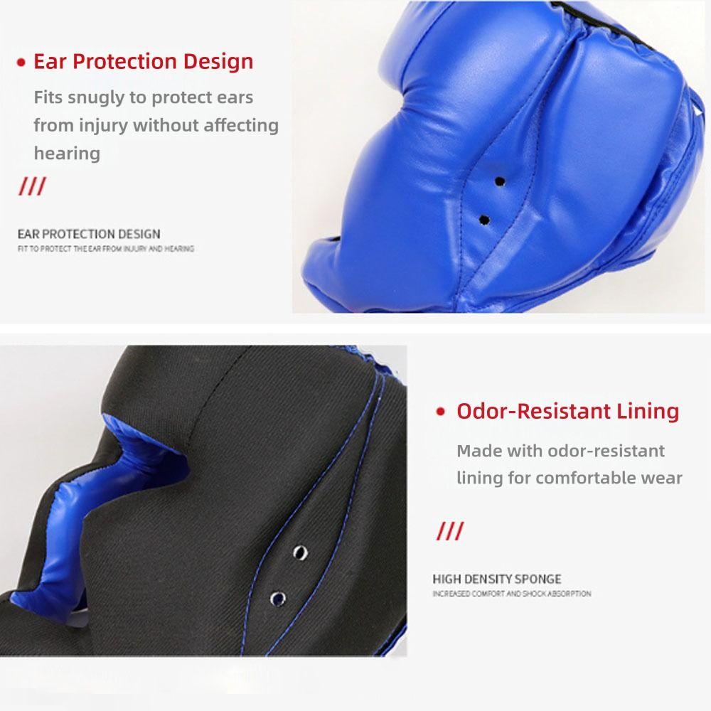 Adjustable Boxing Headgear Breathable Boxing Helmet New Training Equipment