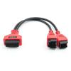 For FCA Programming Cable 12+8 for Chrysler Program Cable 12PIN+8PIN To OBD 16Pin Extension Cable OBD2 Connector