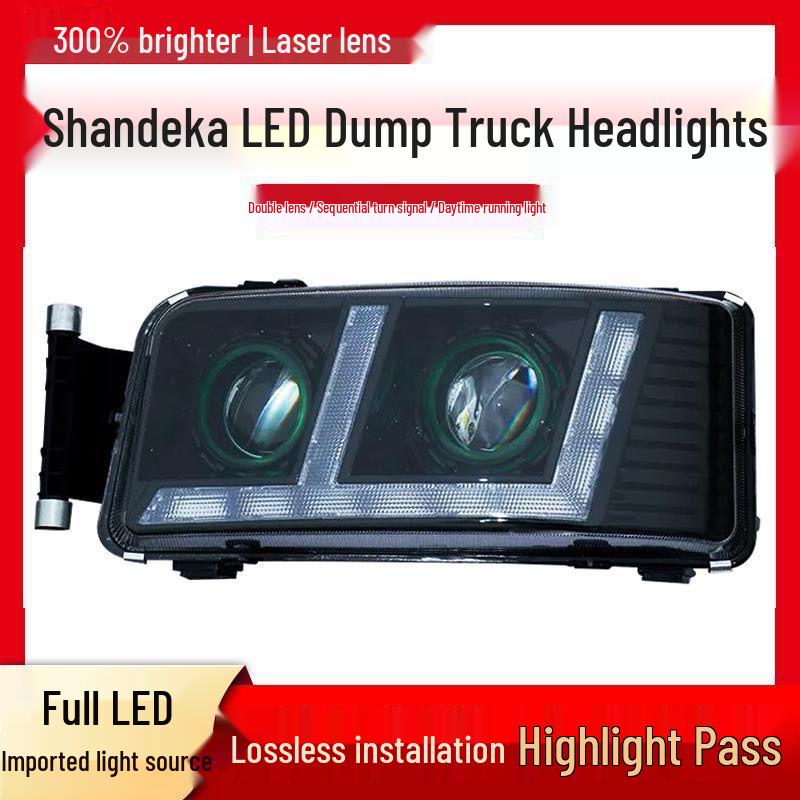 

Super Bright LED Modification Kit for FAW Howo TX Shacman C7H/G7H/G5 Headlight Assembly Left