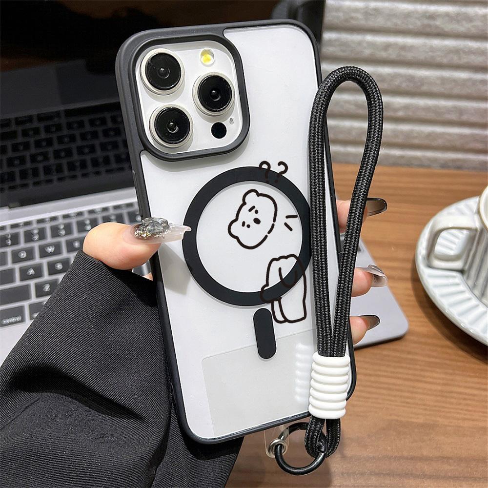 Magnetic Phone Case for iPhone  11 12 17 14 15 Pro Max 15 14 16 Pro13 14 15 16 Shockproof Case Mag-Safe Magnetic Ring Back Cover