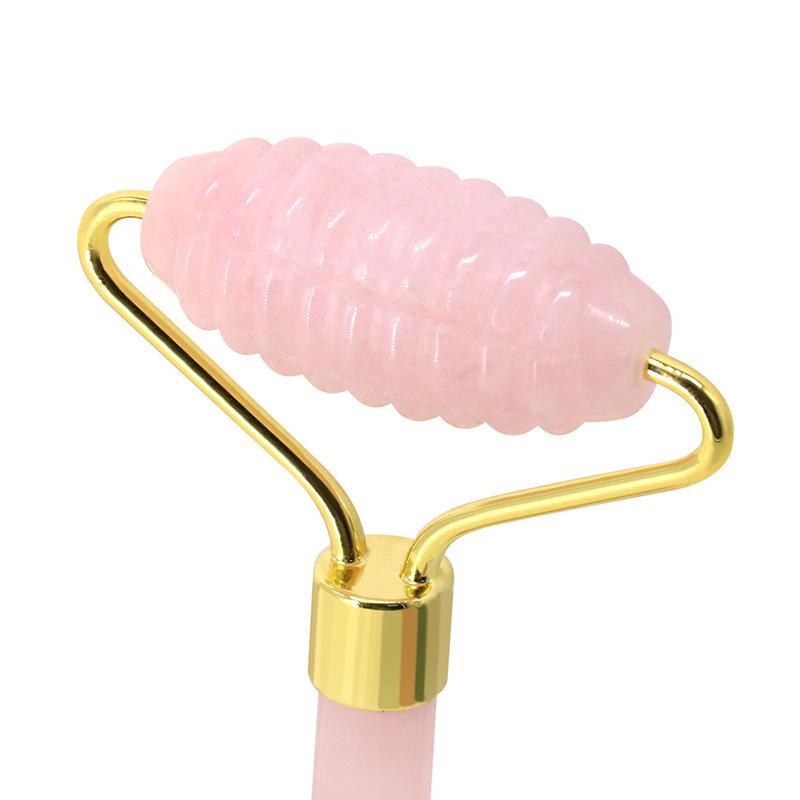 Face Jade Roller Rose Quartz Gua Sha Massage Board Facial Lifting Anti Wrinkle Beauty Skin Care Gouache Scraper Stone Massager