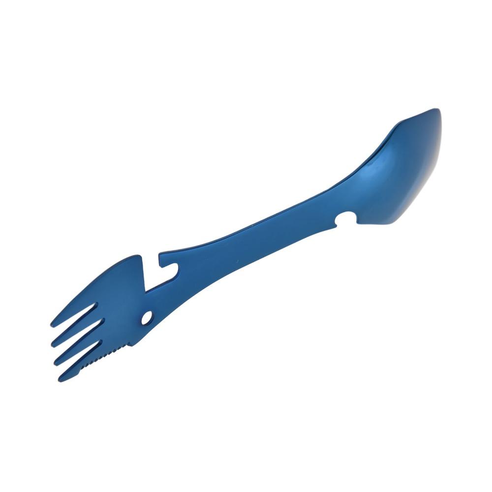 Premium Spork Fork Spoon Stainless Steel Blades Wrench Bottle Opener Wrench Home Kitchens