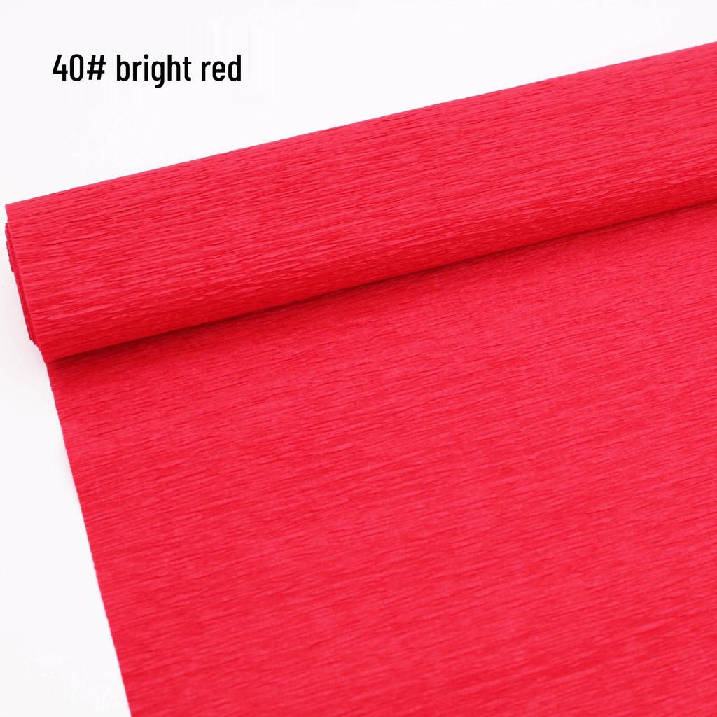 Colored Crepe Paper for DIY Floral Crafts and Packaging
