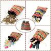 20pcs Egyptian Ethnic Style Jewelry Pouch | Small Drawstring Cloth Sachet Gift Bags for Coin, Party Favor, Retail Supply,Wedding