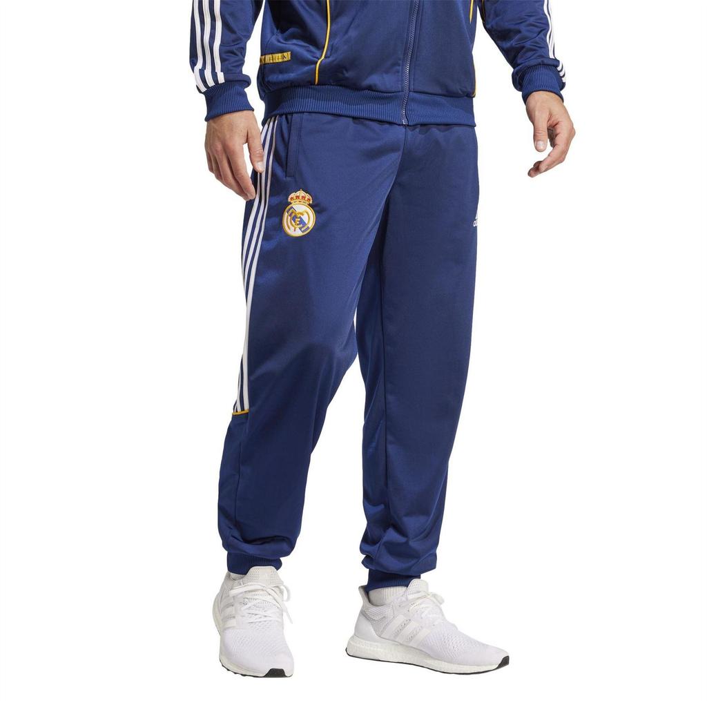 Adidas Mens Real Madrid CF Tracksuit Bottoms