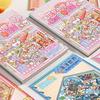 DIY 3D Stickers Scene Set Cartoon Cottage Scene Decorative Decals  Journal