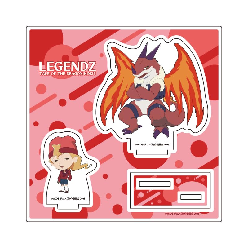 

The Legend of the Dragon King 04 Dino Greedo Character Acrylic Stand Plate Legends & [Mini Illustration]