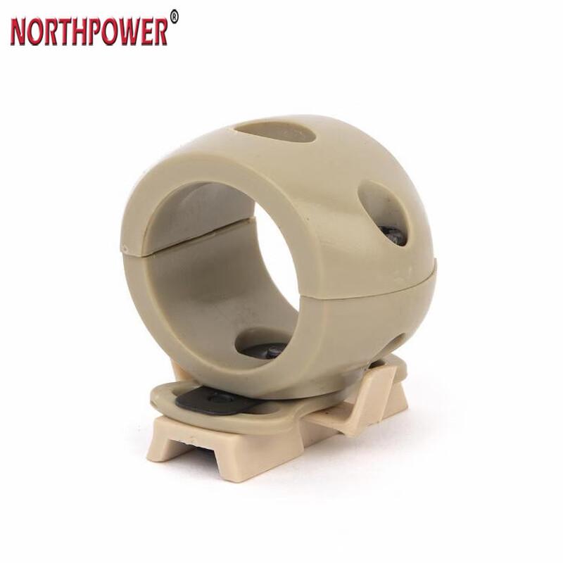 JIANGJUN FAST MICH Helmet Flashlight Clip 1