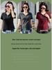 Women's Slim Fit Hooded Short Sleeve Zipper T-shirt - New Korean Style 2026, Solid Color Fashionable Top