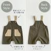 Cotton Baby Sizes and for Boys and Korean for Newborns 73cm Suitable for Ages [mark BEAR] 100% Overalls, 60, 70, 80, 90cm, Girls, Style, Casual, (Moss