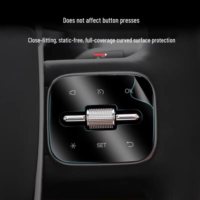 TPU Protective Film for Xiaomi SU7 Central Control & Steering Wheel