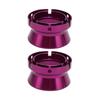 2Pcs NAB Hub Adapters Polished Aluminium 10 Inch Opener Universal Loading Device for Studer ReVox
