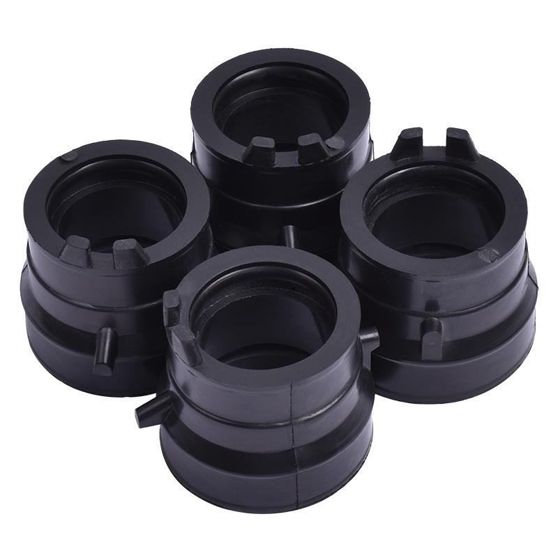 Carburetor Air Inlet Intake Manifold Pipe Interface Adapter for Honda CBR250 MC14 MC17 MC19 1986-1989 CBR250 MC22 CB400 Super 4pcs