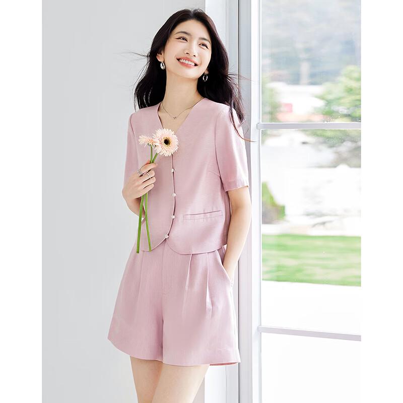Sishui Nianhua 2025 Summer Petite Slimming Fashion Set L