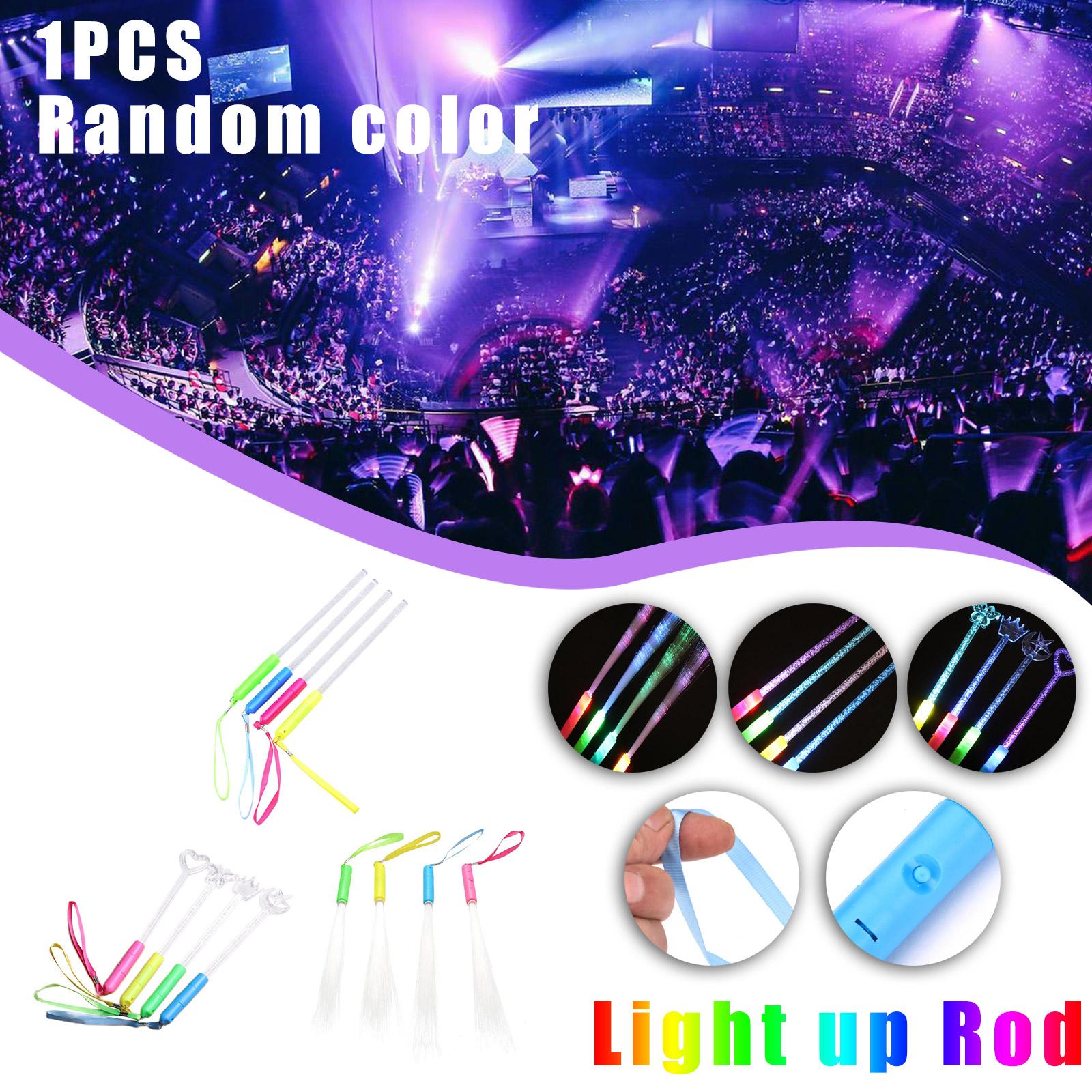 

Волоконно-оптическая палочка Светящаяся палочка Led Toy Light Magic Rod Stick Концерт Вечеринка Glow Supplies 3 Color J0H3