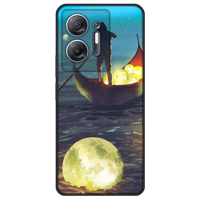 For Infinix Hot 30 5G Casing TPU Painted Back Cover Infinix Hot 30 5G Soft Silicone Case