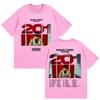 Rapper Manuel Turizo Tour 2025 Graphic T-Shirt Men Women Hip Hop Loose Short Sleeve T Shirt Vintage Plus Size  Tees
