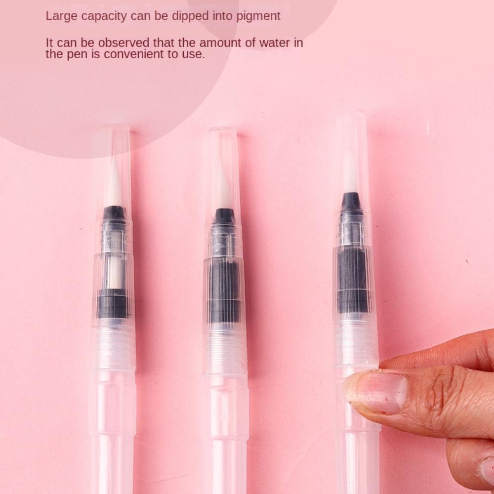 Easy To Use Refillable Paint Brush Water Pen Soft Watercolor Brush Ink Pen  Beginners