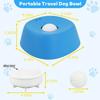 Pet Slow Feeder Bowl—Liquid Slow Dog Bowls: Non-Slip,Ball&Bone Design Slow Feeder for Cats&Dogs (Ideal for Bone Broth & Licking)