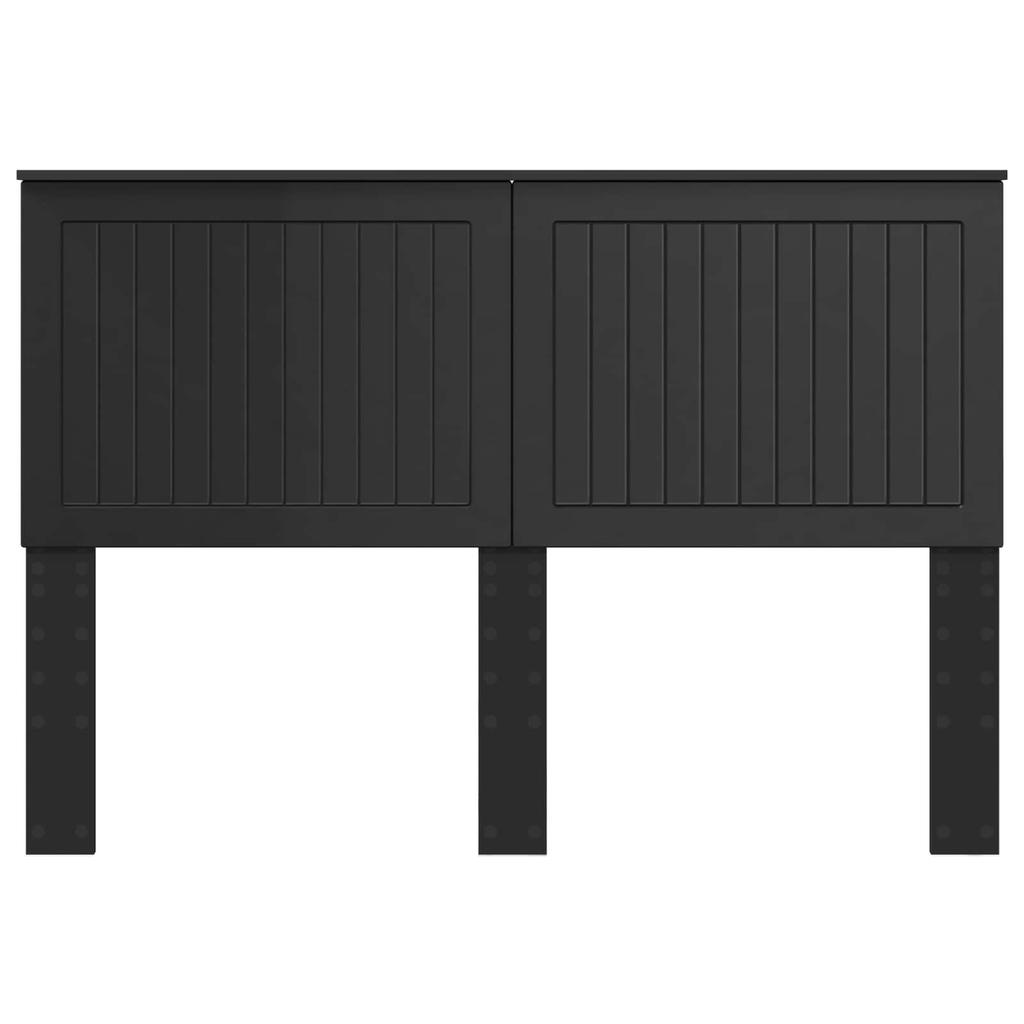 Headboard in Black Oak Look 140 cm Particleboard