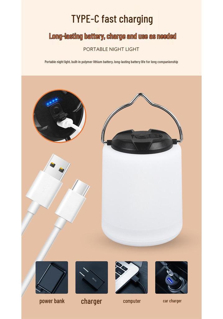 Ultra Bright LED Portable Mini Camping Night Light for Outdoor Use