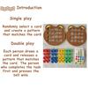 DIY Kid 3D Geometric Shape Color Matching Toy Montessori Brain Games for Children Sensory Parent-Child Interactive Game Boy Girl