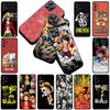 One Luffy Pieces Silicone Phone Cover for Apple iPhone 17 Air 12 13 Pro Max Mini ProMax 7 + 8 Plus Soft Case