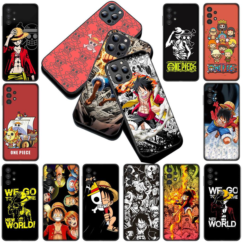 One Luffy Pieces Silicone Phone Cover for Apple iPhone 17 Air 12 13 Pro Max Mini ProMax 7 + 8 Plus Soft Case