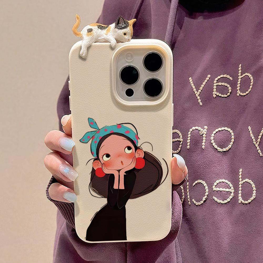 Painted Phone Case for iPhone 11 12 13 14 15 16 iPhone 11 12 13 14 15 16 Pro 12 13 14 15 16 Pro Max