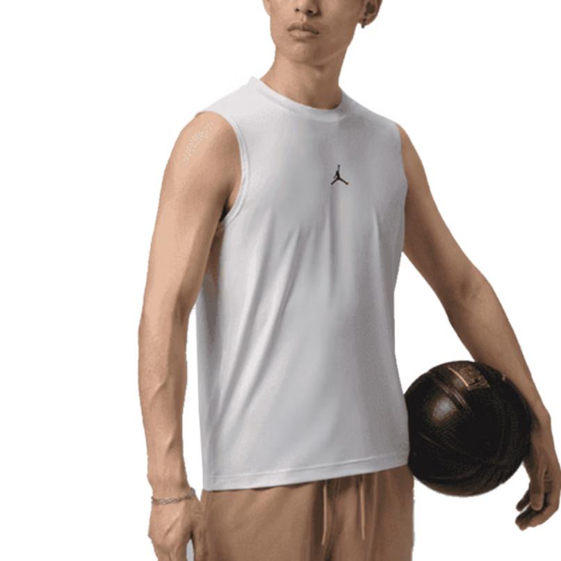 Jordan Tank Tops Men's White Crew Neck Moderate Straight Fit IF0890-100