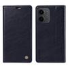 For Xiaomi Redmi 15C 4G (171mm) Wallet Case YIKATU YK-006 Magnetic Closure Leather Phone Cover Litchi Texture