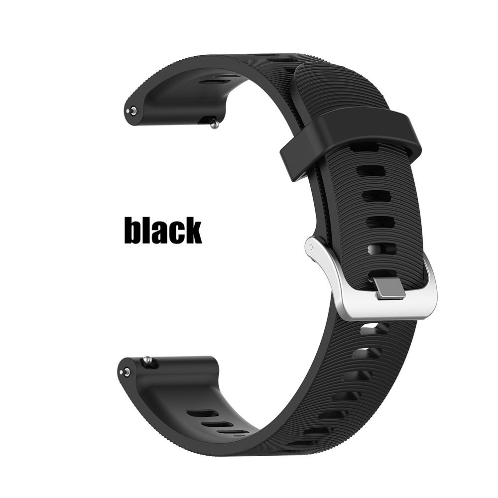 Wristbands 20mm Strap for Vivoactive 3 Silicone Watch Band for Garmin Forerunner 645 245 245M